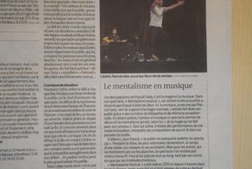Article sur l'Expérience Inoubliable dans Journal Sud-Ouest du 23 février 2018