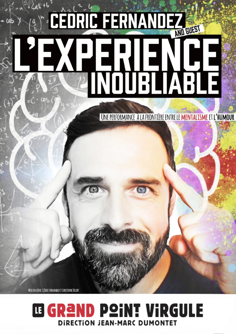 Cédric Fernandez à l'affiche de l'Expérience Inoubliable pour la Compagnie d'Improvisation Alternative